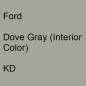 Preview: Ford, Dove Gray (Interior Color), KD.